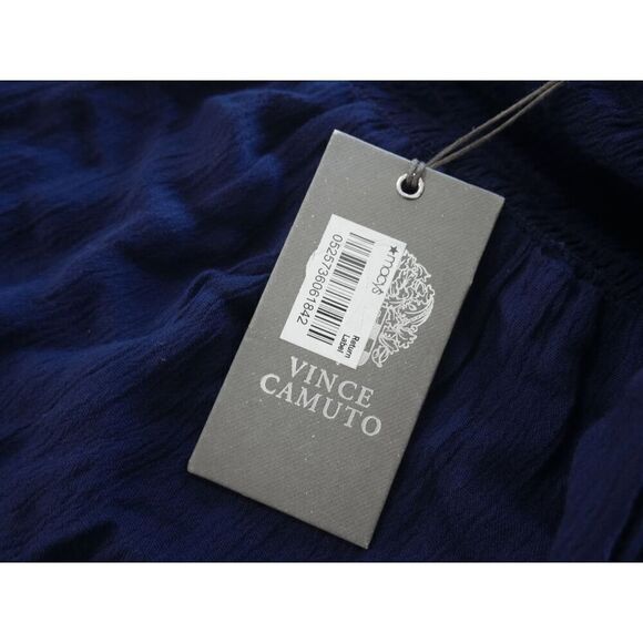 Vince Camuto Navy Wide Leg Pants - Picture 8 of 9